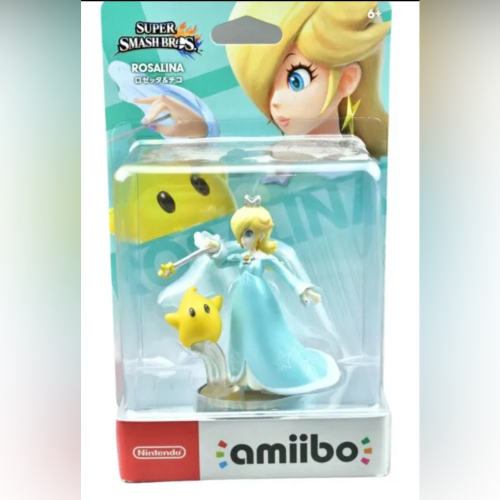 Nintendo Amiibo Super Smash Bros Rosalina Figure USA Version